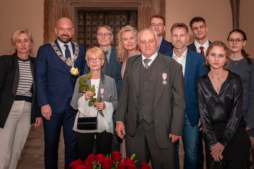 Wręczenie gratulacji parom z przeszlo 50-letnim stażem - 30 września 2025