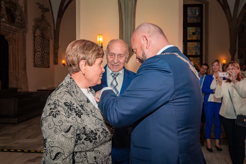 Wręczenie gratulacji parom z przeszlo 50-letnim stażem - 30 września 2025