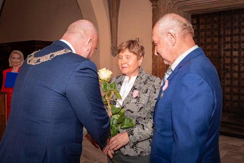 Wręczenie gratulacji parom z przeszlo 50-letnim stażem - 30 września 2025