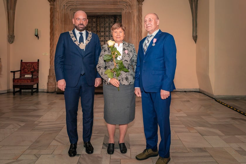 Wręczenie gratulacji parom z przeszlo 50-letnim stażem - 30 września 2025