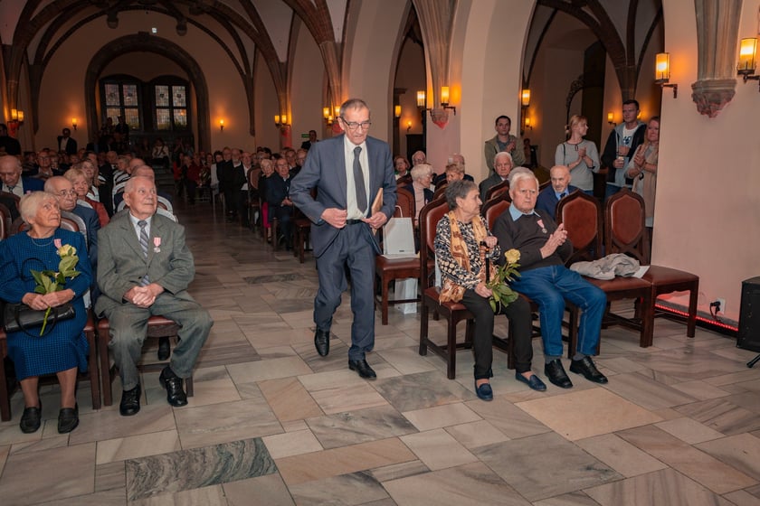 Wręczenie gratulacji parom z przeszlo 50-letnim stażem - 30 września 2025