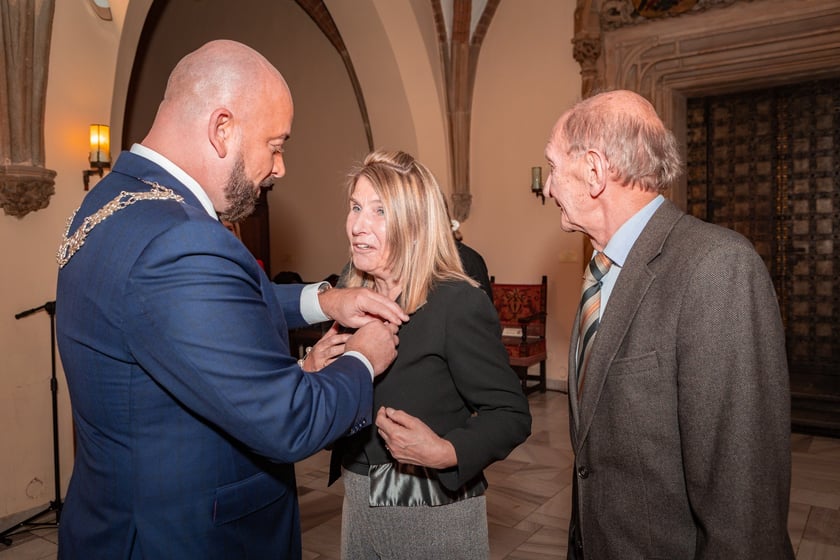 Wręczenie gratulacji parom z przeszlo 50-letnim stażem - 30 września 2025