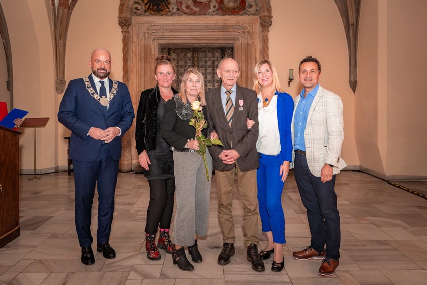 Wręczenie gratulacji parom z przeszlo 50-letnim stażem - 30 września 2025