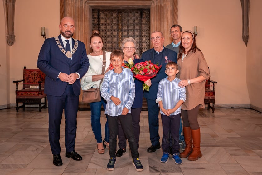 Wręczenie gratulacji parom z przeszlo 50-letnim stażem - 30 września 2025