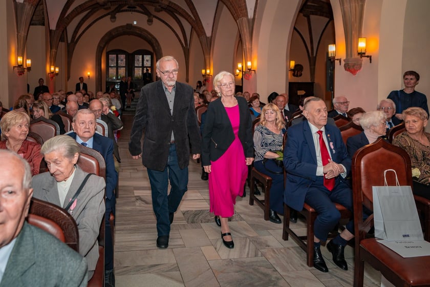 Wręczenie gratulacji parom z przeszlo 50-letnim stażem - 30 września 2025