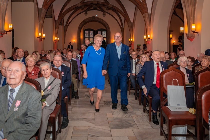 Wręczenie gratulacji parom z przeszlo 50-letnim stażem - 30 września 2025