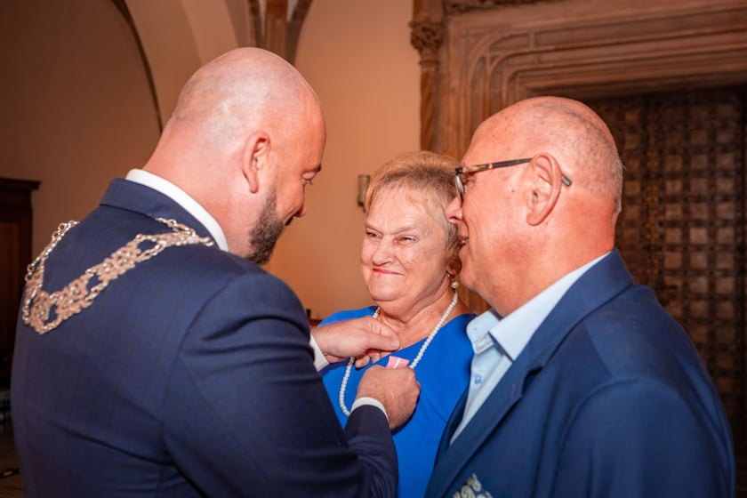 Wręczenie gratulacji parom z przeszlo 50-letnim stażem - 30 września 2025