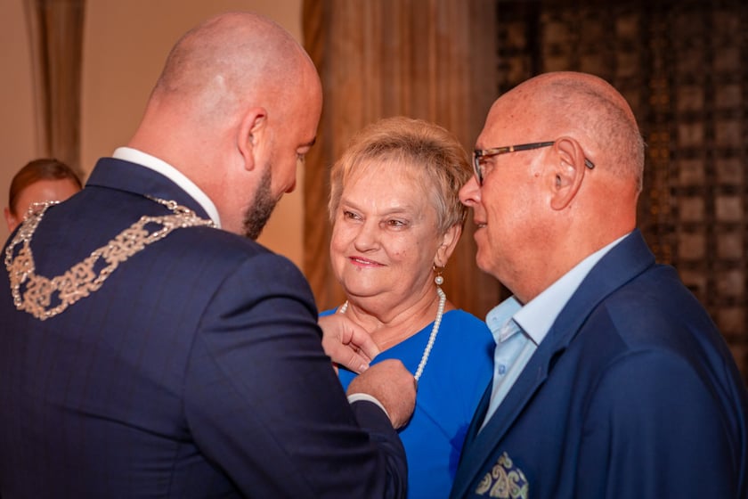 Wręczenie gratulacji parom z przeszlo 50-letnim stażem - 30 września 2025