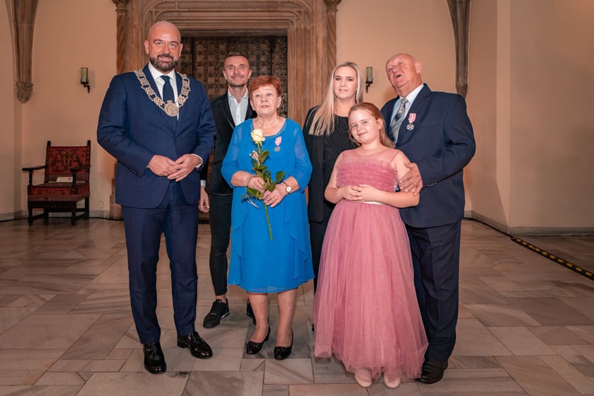 Wręczenie gratulacji parom z przeszlo 50-letnim stażem - 30 września 2025