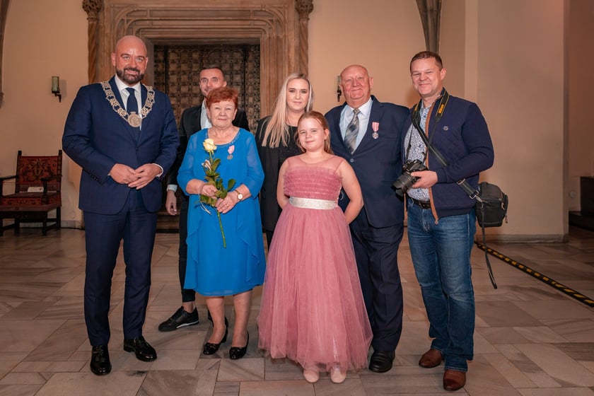 Wręczenie gratulacji parom z przeszlo 50-letnim stażem - 30 września 2025