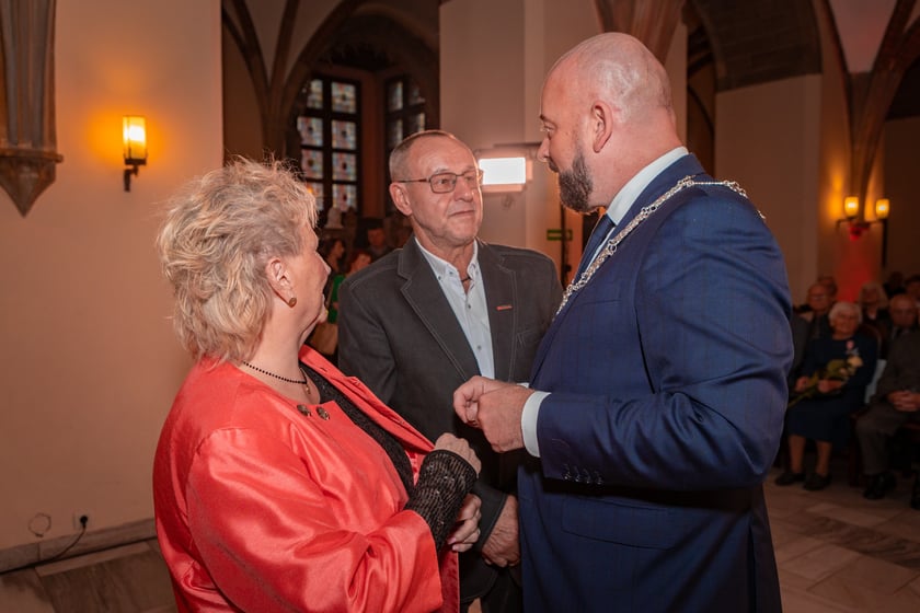 Wręczenie gratulacji parom z przeszlo 50-letnim stażem - 30 września 2025