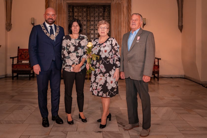 Wręczenie gratulacji parom z przeszlo 50-letnim stażem - 30 września 2025