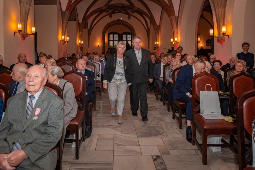 Wręczenie gratulacji parom z przeszlo 50-letnim stażem - 30 września 2025