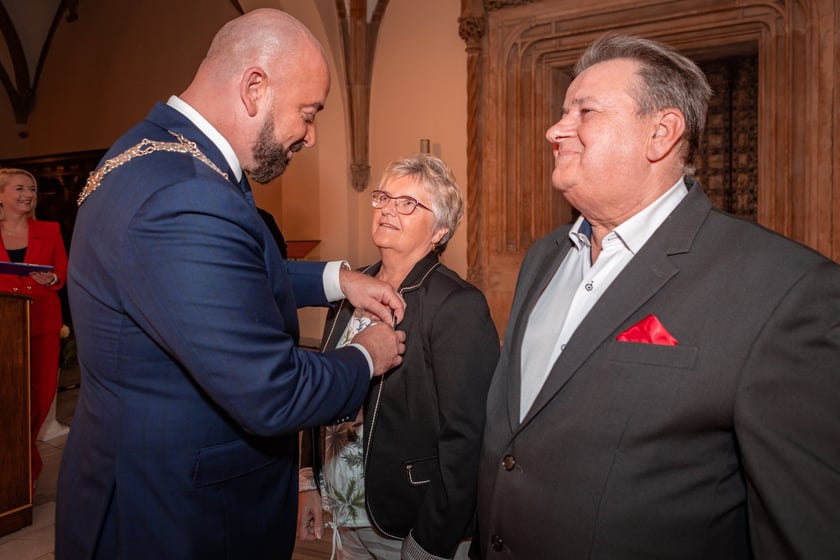 Wręczenie gratulacji parom z przeszlo 50-letnim stażem - 30 września 2025