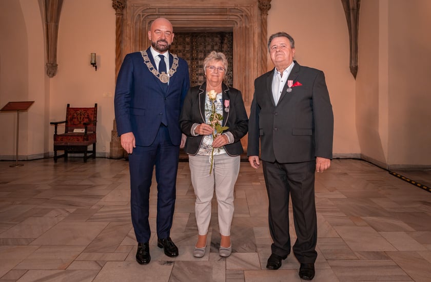 Wręczenie gratulacji parom z przeszlo 50-letnim stażem - 30 września 2025