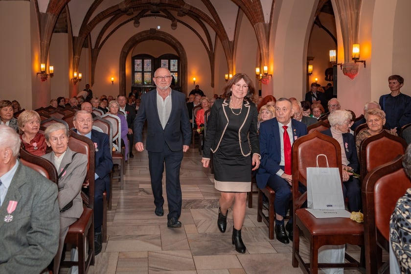 Wręczenie gratulacji parom z przeszlo 50-letnim stażem - 30 września 2025