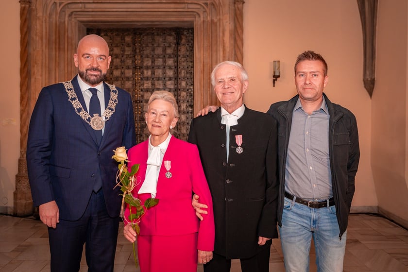 Wręczenie gratulacji parom z przeszlo 50-letnim stażem - 30 września 2025