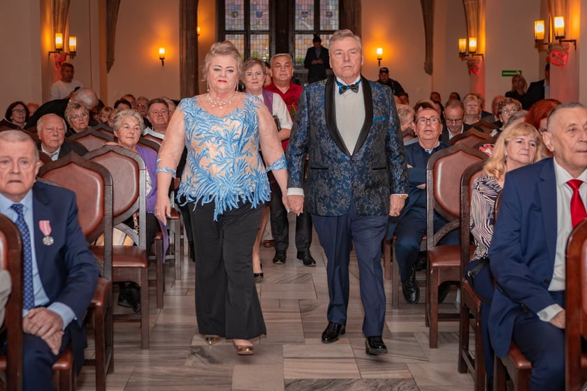 Wręczenie gratulacji parom z przeszlo 50-letnim stażem - 30 września 2025