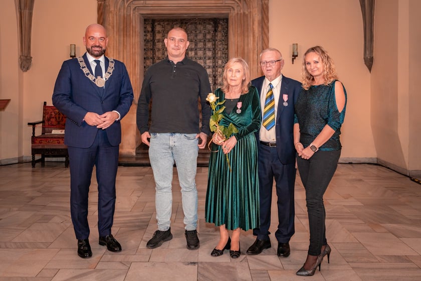 Wręczenie gratulacji parom z przeszlo 50-letnim stażem - 30 września 2025