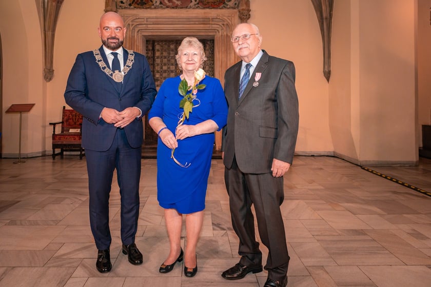 Wręczenie gratulacji parom z przeszlo 50-letnim stażem - 30 września 2025