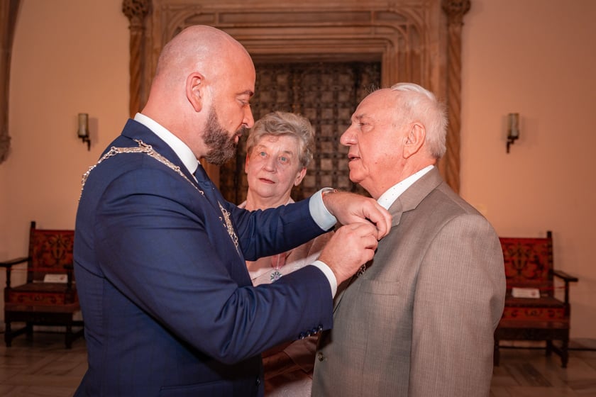 Wręczenie gratulacji parom z przeszlo 50-letnim stażem - 30 września 2025