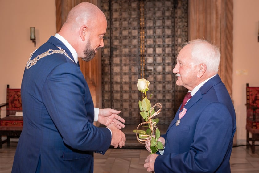 Wręczenie gratulacji parom z przeszlo 50-letnim stażem - 30 września 2025