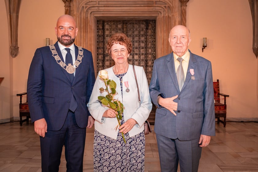 Wręczenie gratulacji parom z przeszlo 50-letnim stażem - 30 września 2025