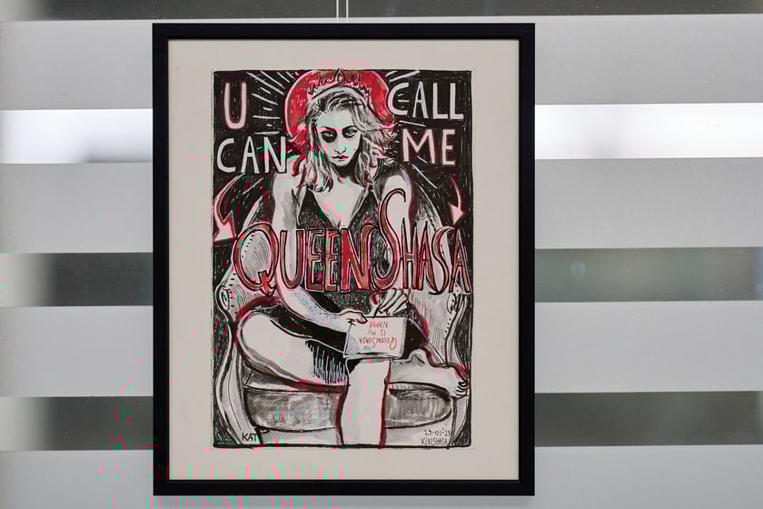 Otwarcie wystawy Kate Bove na wrocławskim lotnisku, 1 października 2025