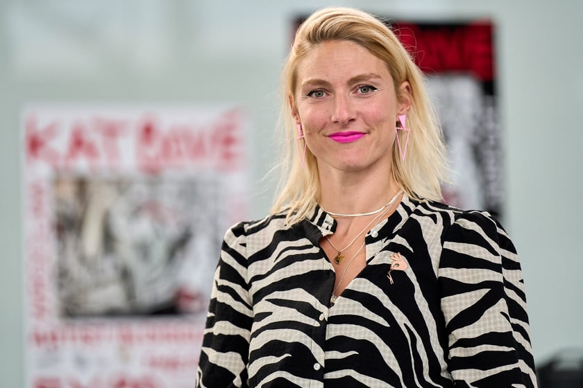 Otwarcie wystawy Kate Bove na wrocławskim lotnisku, 1 października 2025