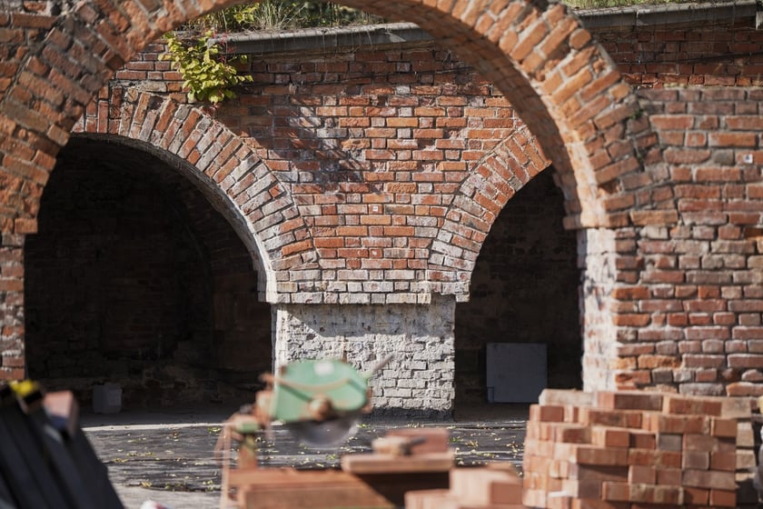 Remont Bastionu Ceglarskiego we Wrocławiu