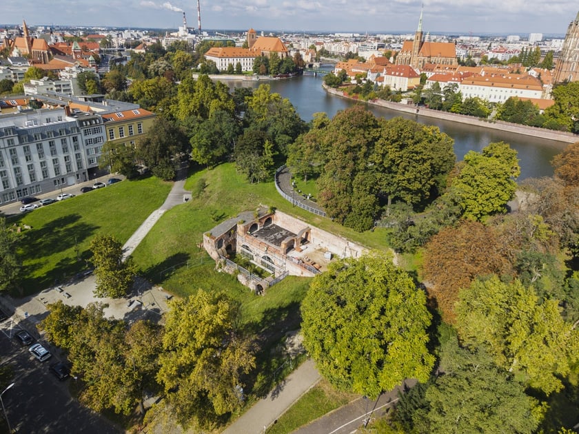 Remont Bastionu Ceglarskiego we Wrocławiu
