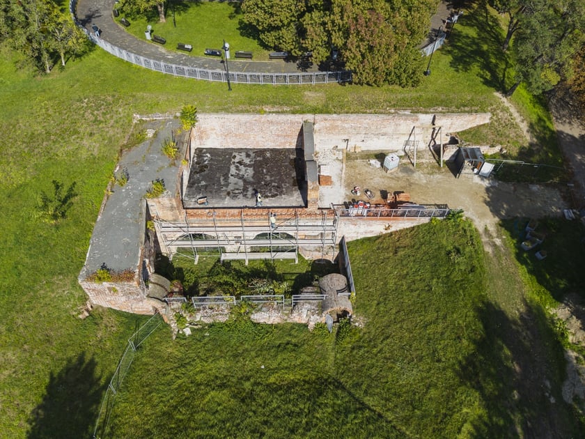 Remont Bastionu Ceglarskiego we Wrocławiu