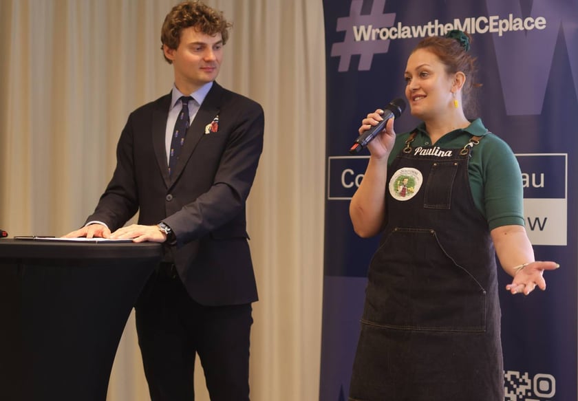 Na zdjęciach IV edycja programu &bdquo;Od pola na wrocławski st&oacute;ł&rdquo; we wrocławskim Novotelu