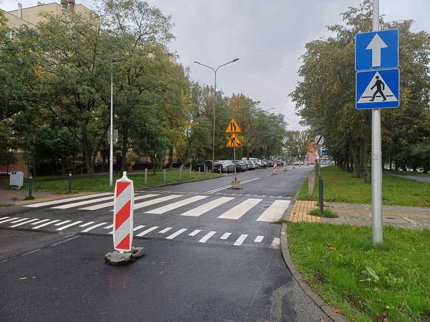 Drzewieckiego z nową nawierzchnią w październiku 2025