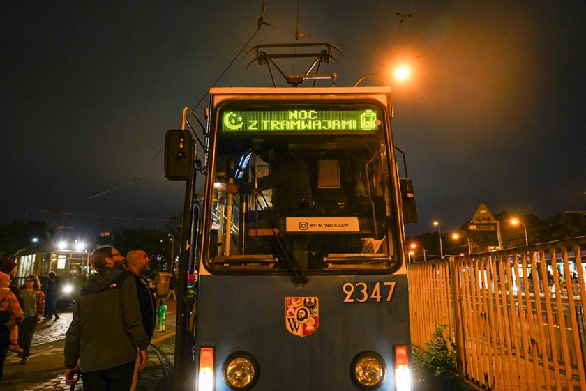 Noc z tramwajami - 11.10.2025