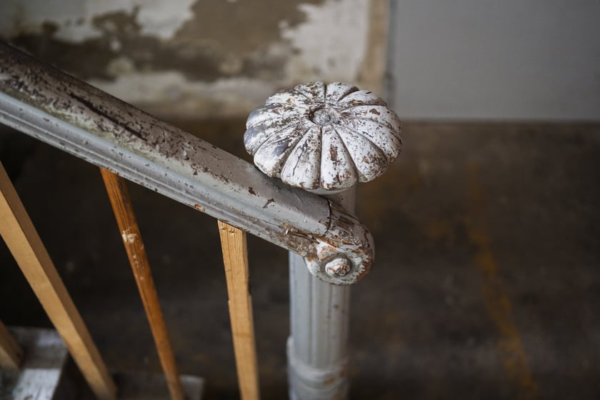 Prądzyńskiego 43 przed remontem, październik 2025