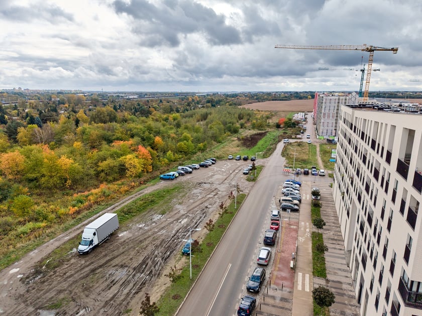 Nowe Żerniki z lotu ptaka