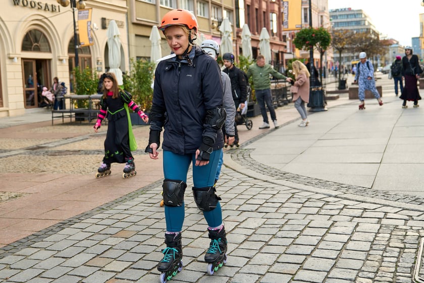 Halloween na rolkach. Wrocław, 25.10.2025