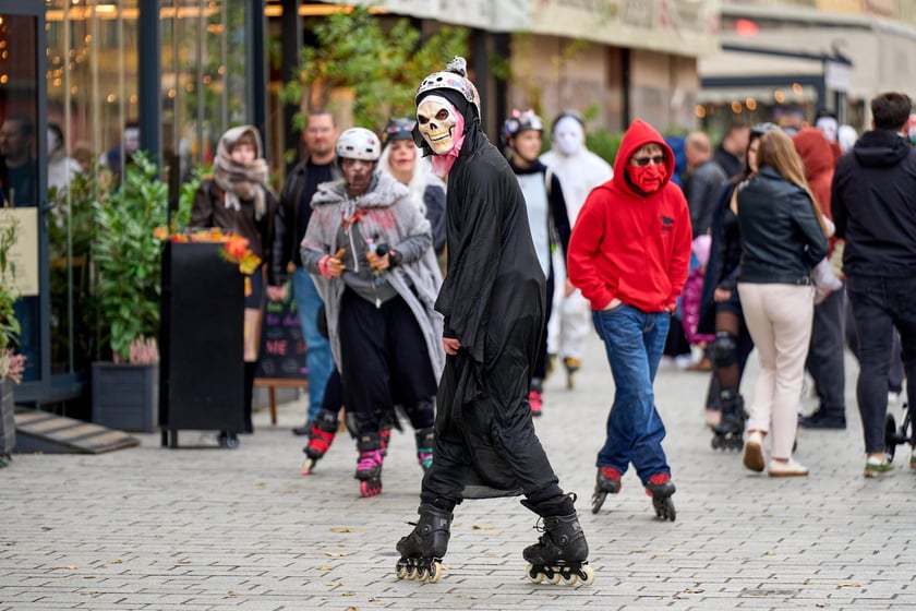 Halloween na rolkach. Wrocław, 25.10.2025