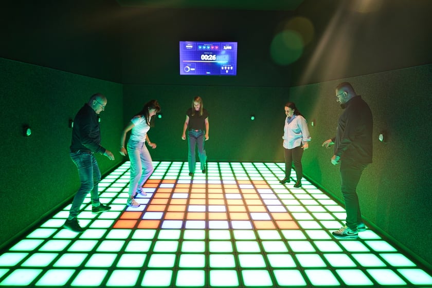 Wieczór zapowiadający otwarcie Sky Games w Sky Towerze we Wrocławiu