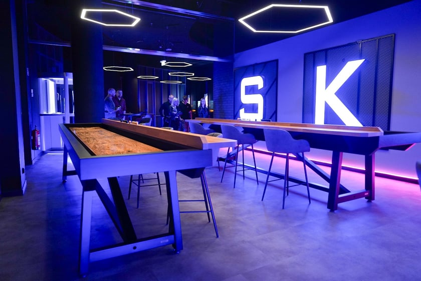 Wieczór zapowiadający otwarcie Sky Games w Sky Towerze we Wrocławiu