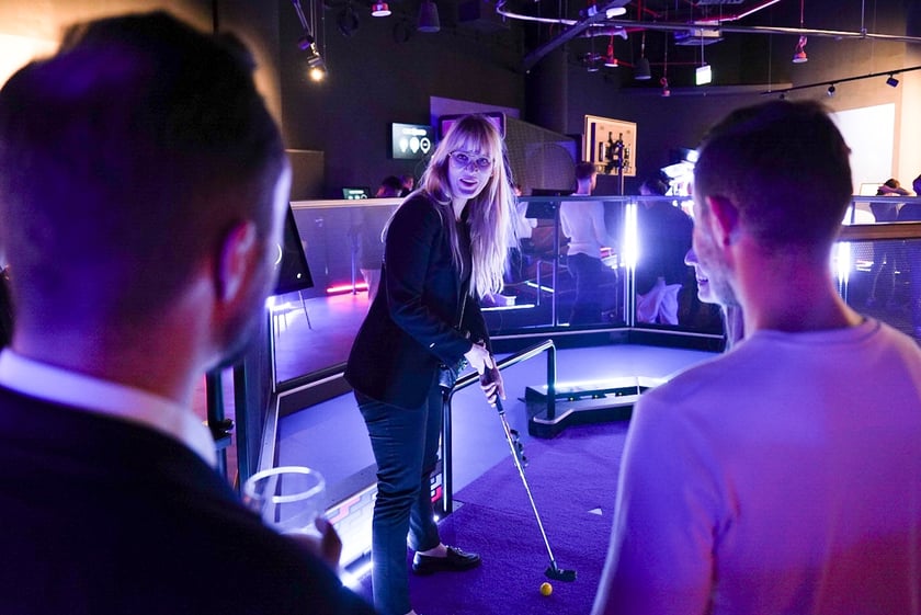 Wieczór zapowiadający otwarcie Sky Games w Sky Towerze we Wrocławiu