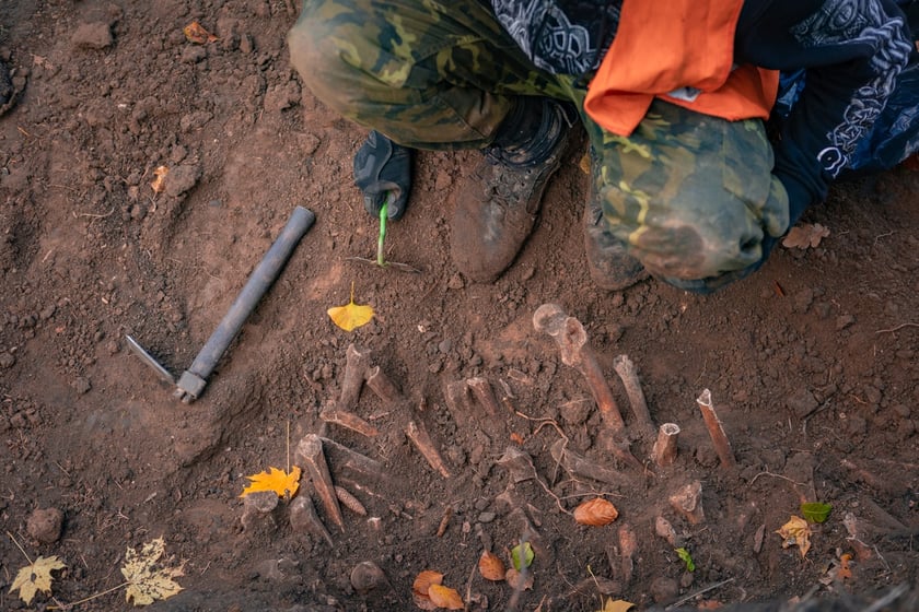 W Ogrodzie Botaniczym odznaleziono na pozostałości dawnego cmentarza