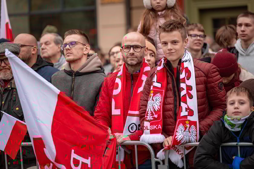 Oficjalne obchody Święta Niepodległości na wrocławskim Rynku