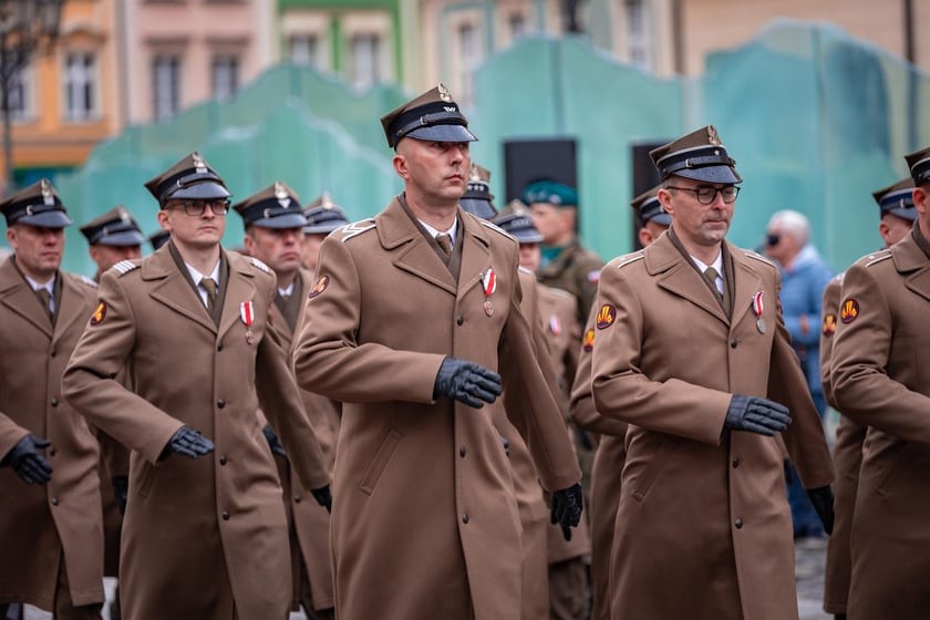 Oficjalne obchody Święta Niepodległości na wrocławskim Rynku