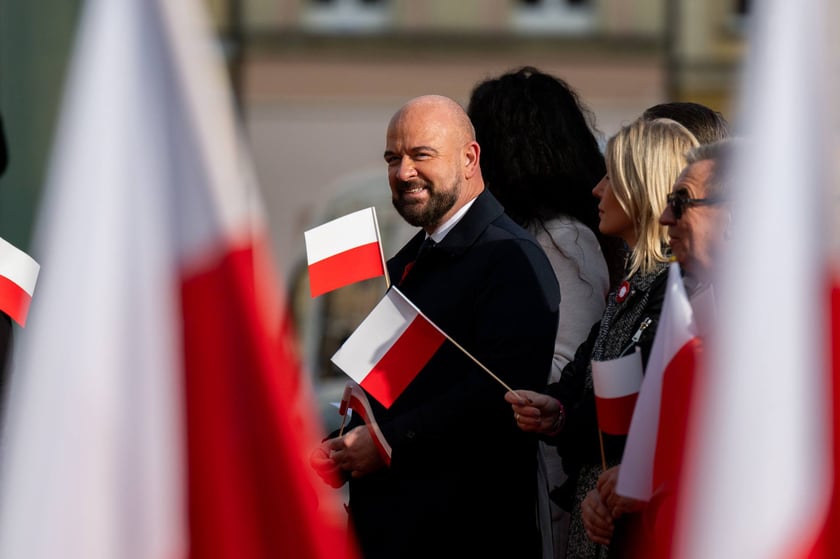 Finał Radosnej Parady Niepodległości w Rynku