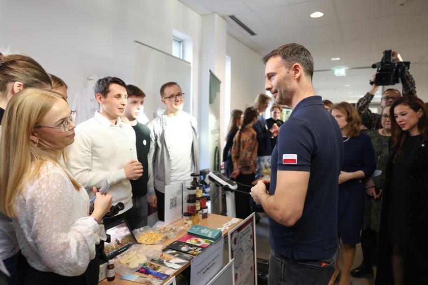 Spotkanie z polskim astronautą dr Sławoszem Uznańskim-Wiśniewskim na Uniwersytecie medycznym we Wrocławiu, 12 listopada 2025