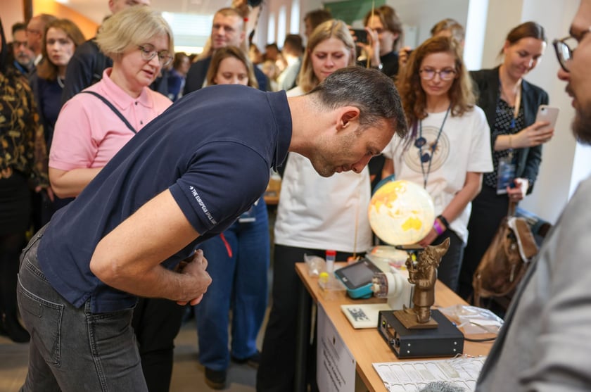 Spotkanie z polskim astronautą dr Sławoszem Uznańskim-Wiśniewskim na Uniwersytecie medycznym we Wrocławiu, 12 listopada 2025