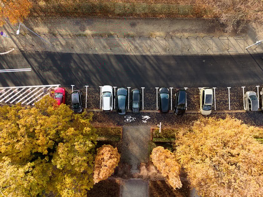 Ulica Walig&oacute;rskiego po remoncie. Wrocław, 16.11.2025.