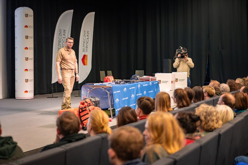 mjr. rez. dr hab. inż. Jarosław Stelmach z Safety Project - prowadzący część ćwiczeniową